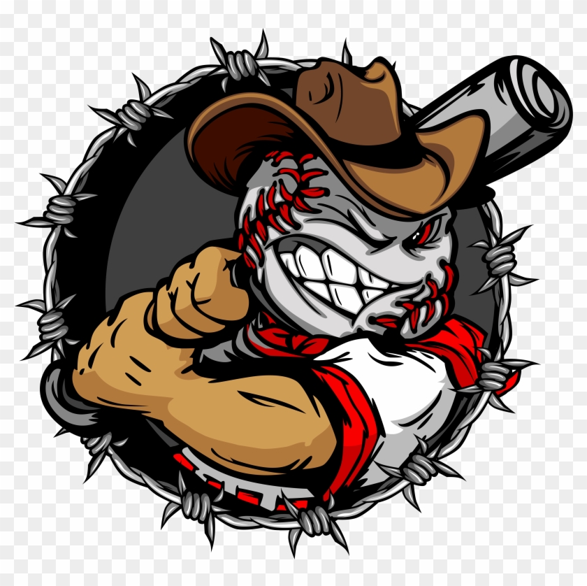 Baseball Bat Cartoon Clip Art - Major League Baseball Logo #736775