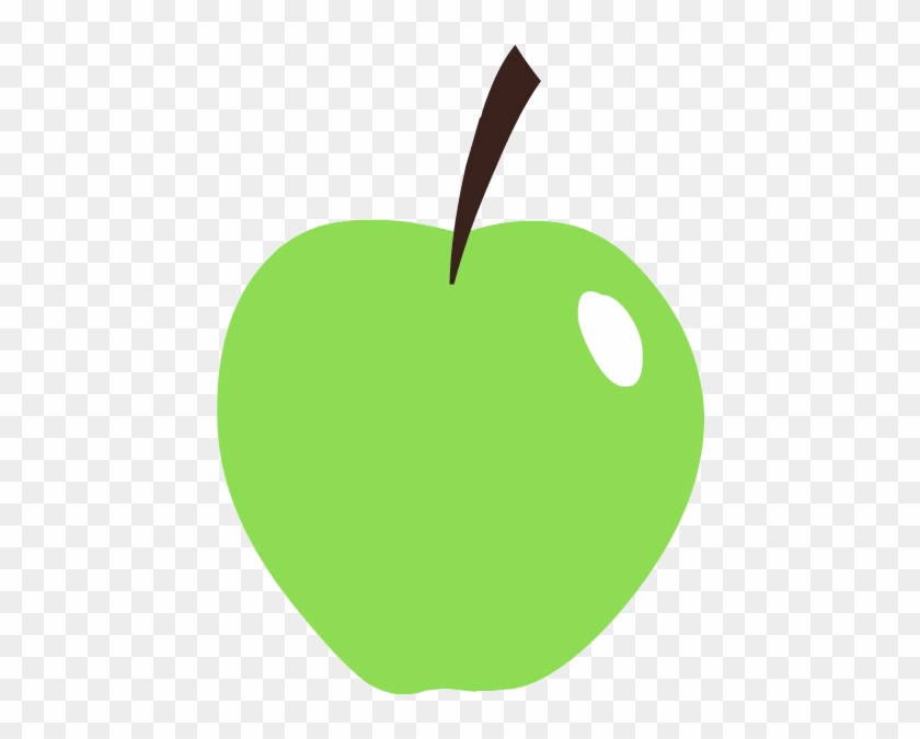 Green Apple By B3archild - My Little Pony Apple Png #736844