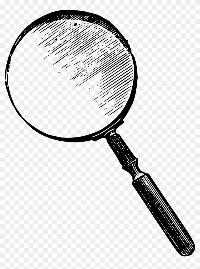 Vgosn Vintage Magnifying Glass Clip Art Vector Image - Magnifying Glass #736866
