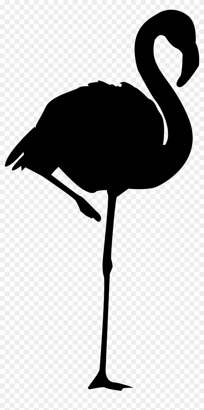 Black Flamingo Clipart Clipartme - Flamingo Silhouette #736880