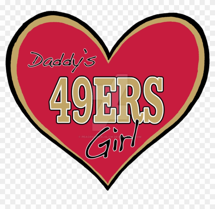 Daddy's 49ers Girl By Peacekeeperj3low - Daddy's Little 49ers Girl #736996