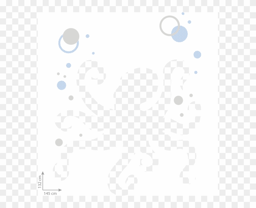 Wallpaper Decals, Wallpaper Trees, Birdhouse Lamps - Behang - Muurprint - Octopus Links - Breed 132 X Hoog #737005