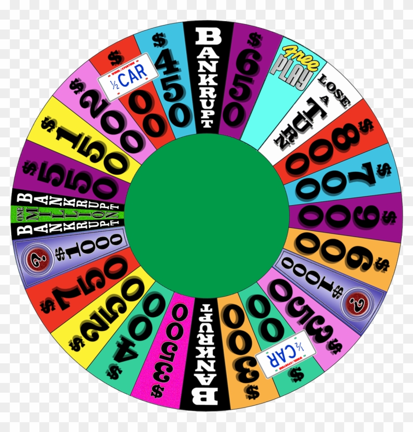 Wheel Of Fortune Mystery Round Wheel - Wheel Of Fortune #737049