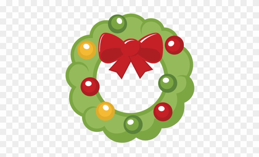 Christmas Wreath Svg Cutting File Christmas Svg Cut - Scalable Vector Graphics #737058