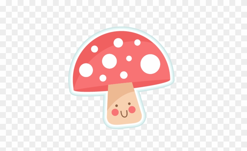 Cutemushroom Svg Cutting Files Mushroom Svg Cut File - Cute Clipart Mushroom #737089