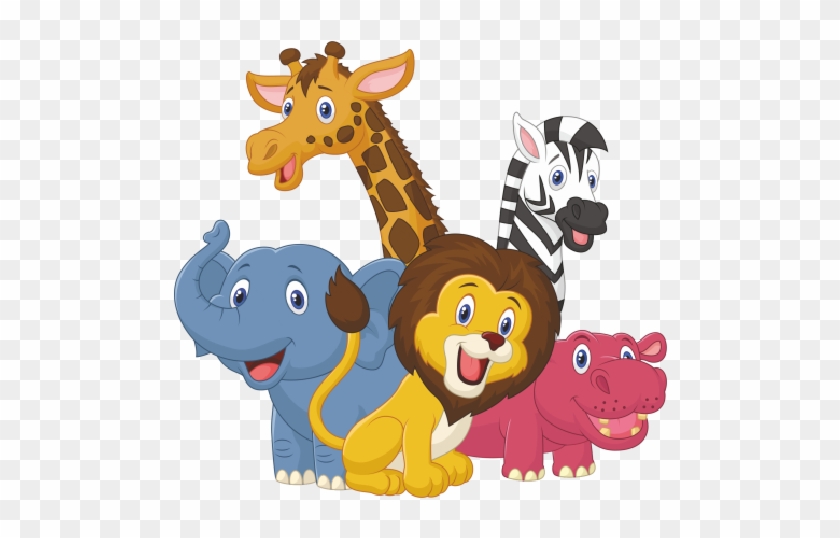 Happy Animals Cartoon - Free Transparent PNG Clipart Images Download