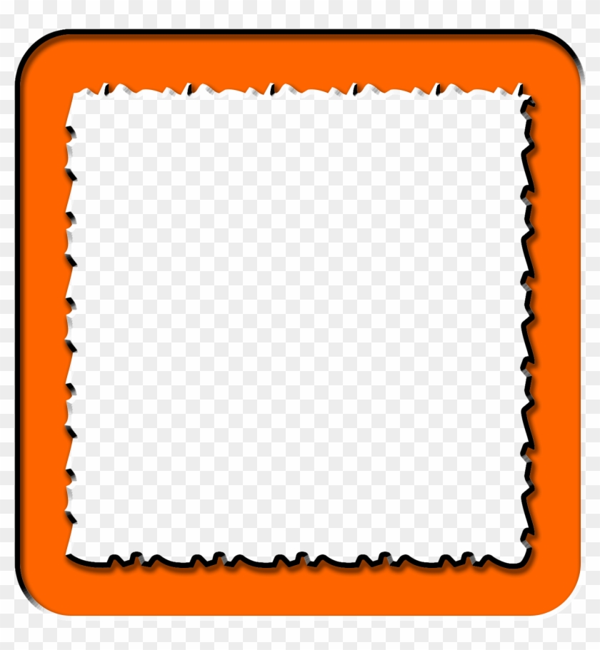 Orange Frames Cliparts - Circle #737103