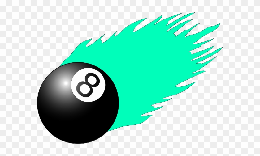 Fire Ball Clip Art - 8 Ball Pool Png #737120