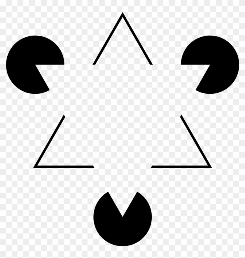 The Kanizsa Triangle - Optical Illusions #737159