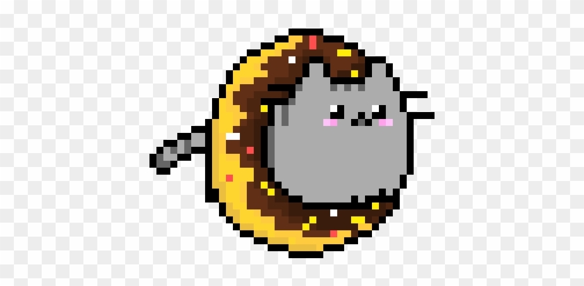 Nyan Cat Donut~ - Nyan Cat In A Donut #737227
