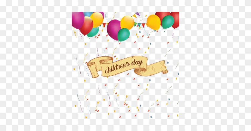 Children's Day Colorful Balloons Backgrounds, Happy - Children Day Transparent Background #737285