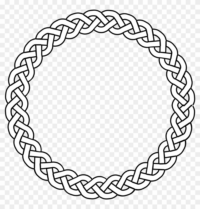 Border Circle - 3 Plait Border Circle #737297