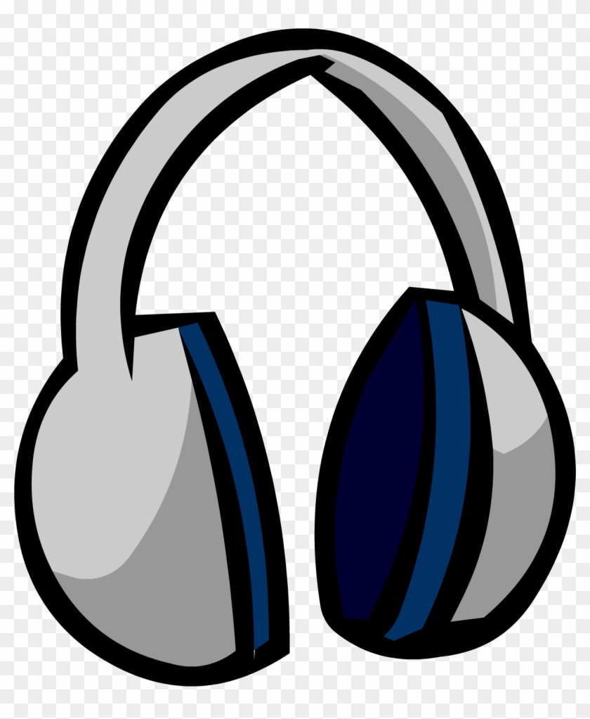Headphones Clothing Icon Id 481 - Club Penguin Black Headphones #737330