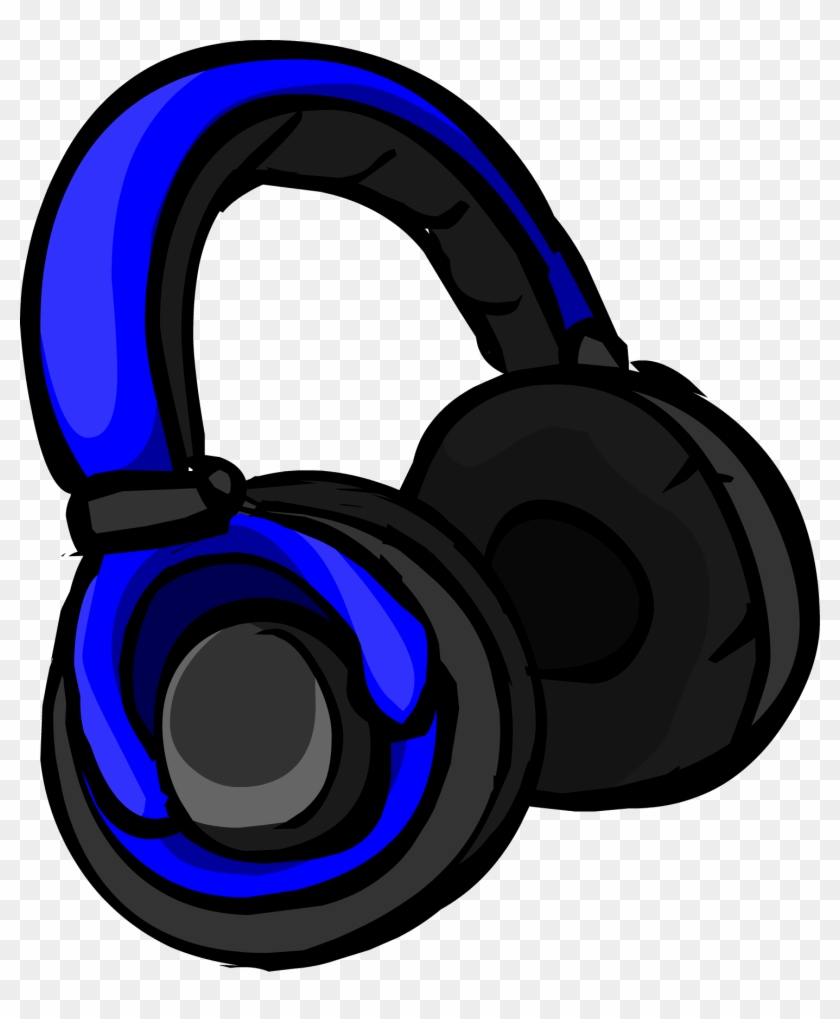 Blue Headphones - Auriculares Png #737337