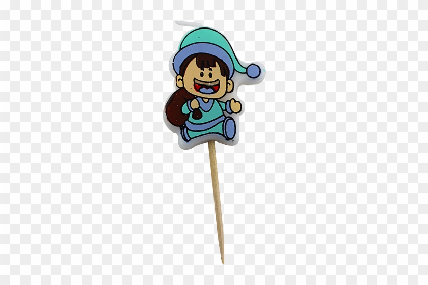 Witch Cartoon Birthday Candles B1062 - Cartoon #737359