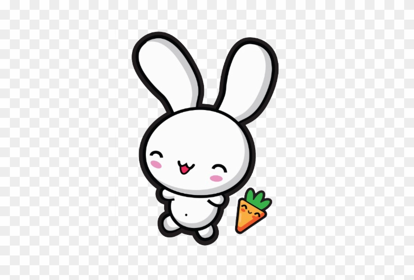 Conejitos Kawaii Png - Cute Bunny Kawaii Clipart #737392
