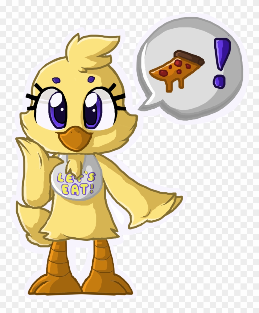 Chica The Chick By Shyshyoctavia On Deviantart - Chica Eat Pizza #737448