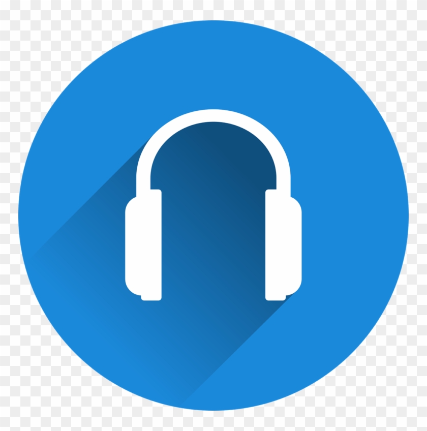 We Cook The Beat - Music Blue Icon Png #737486