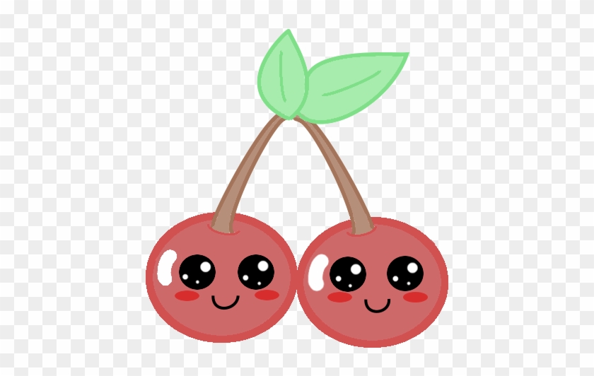 Kawaii Cherries By Dr53 - Kawaii Cherry Png #737550