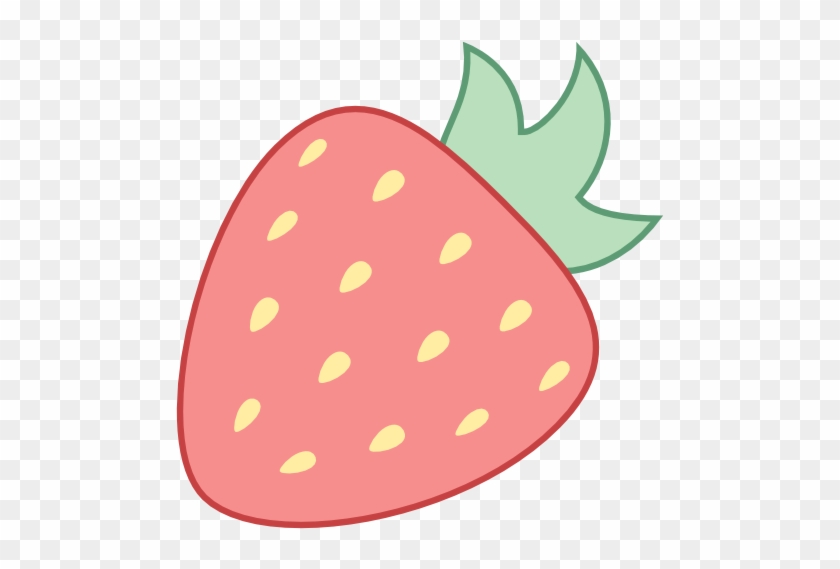 The Gallery For > Cute Strawberry Clipart Png - Pink Strawberry Vector Png #737589