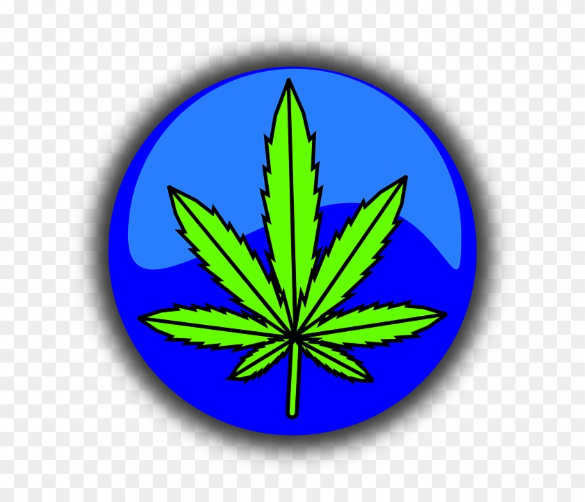 Free Vector Graphic Cannabis Marijuana Leaf Symbol - Cannabis #737605