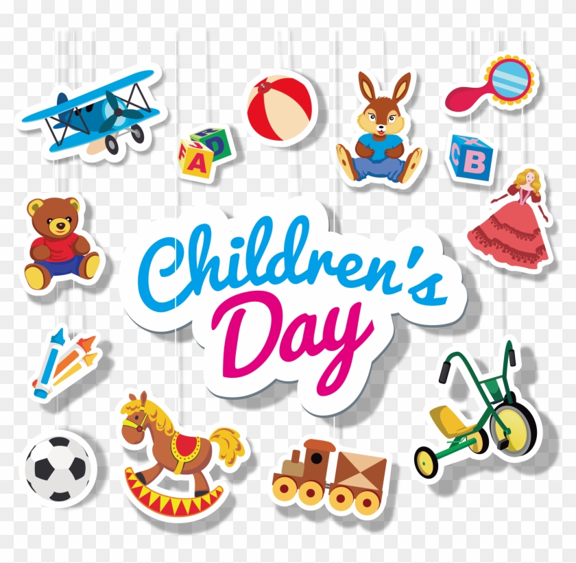 Children's Day For All Kinds Of Toys, Logo - Happy Children's Day #737696