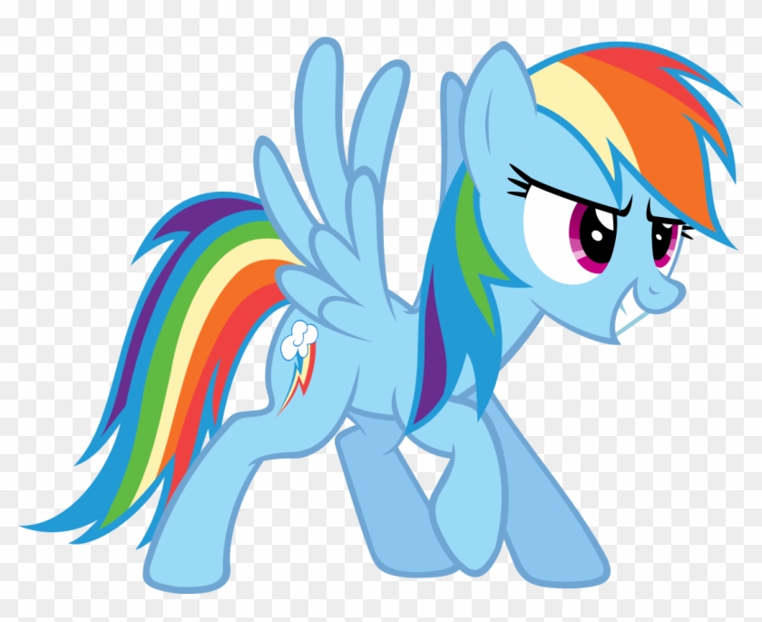 Zacatron94, Confident, Grin, Rainbow Dash, Safe, Simple - Small Pictures Of Rainbow Dash #737761