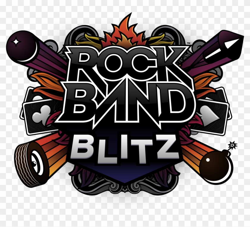 Rock Band Png Hd - Rock Band Blitz #737842