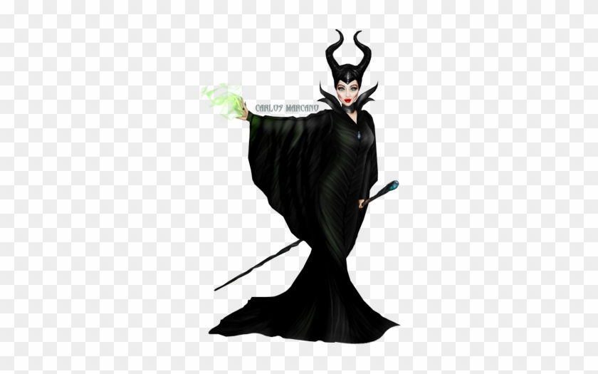 Maleficent Doll By Krlozaguilera - Maleficent Angelina Jolie Png #737876