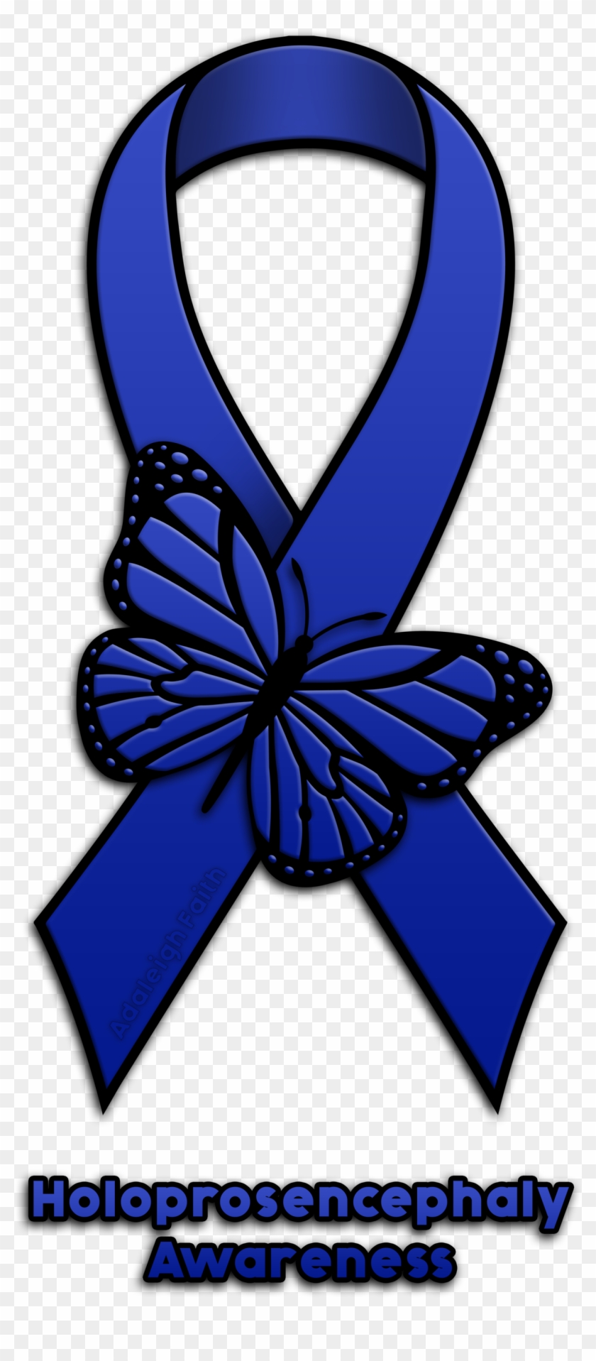 Holoprosencephaly Awareness Ribbon V2 By Adaleighfaith - Awareness Ribbon #737943