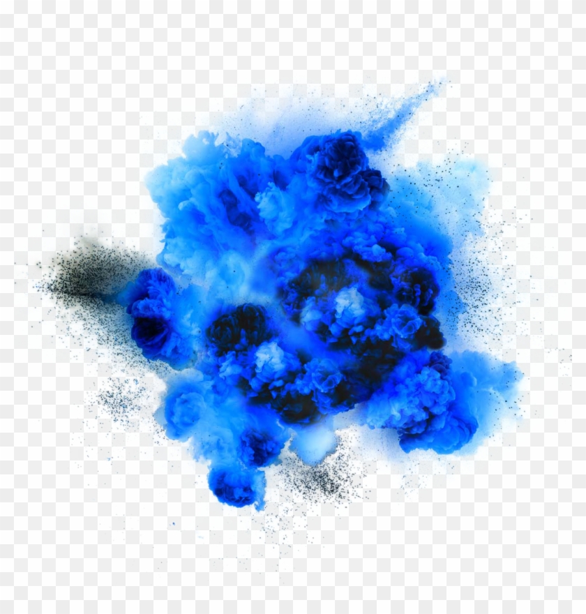 Dust Explosion Blue Download - Blue Explosion Transparent Background #737964