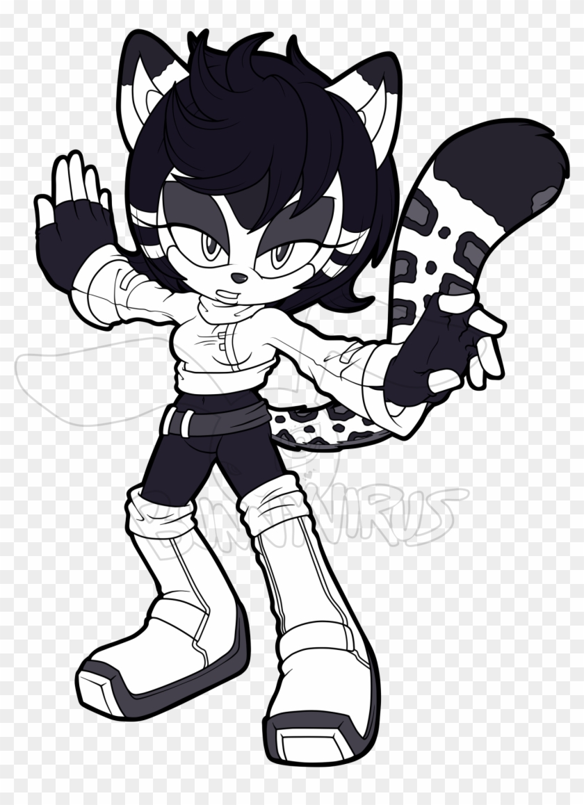 Neve The Snow Leopard - Sonic Fan Characters Leopard #738022