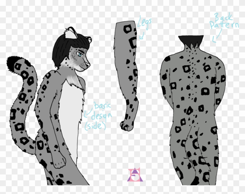 Snow Leopard Fursona By Ephira - Illustration #738060