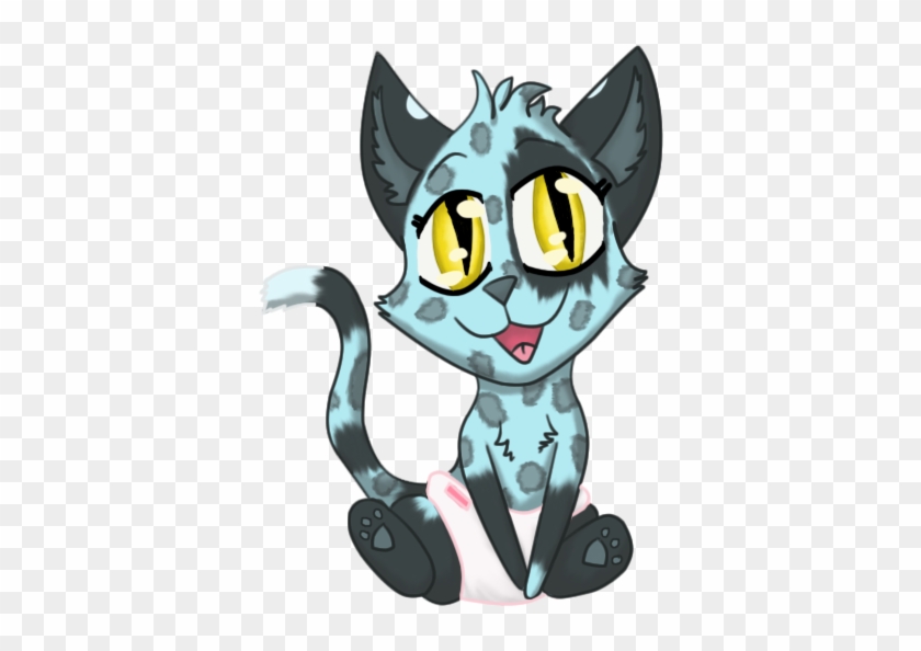 Wolf X Snow Leopard Baby By Deadclocksinc - Cartoon #738212