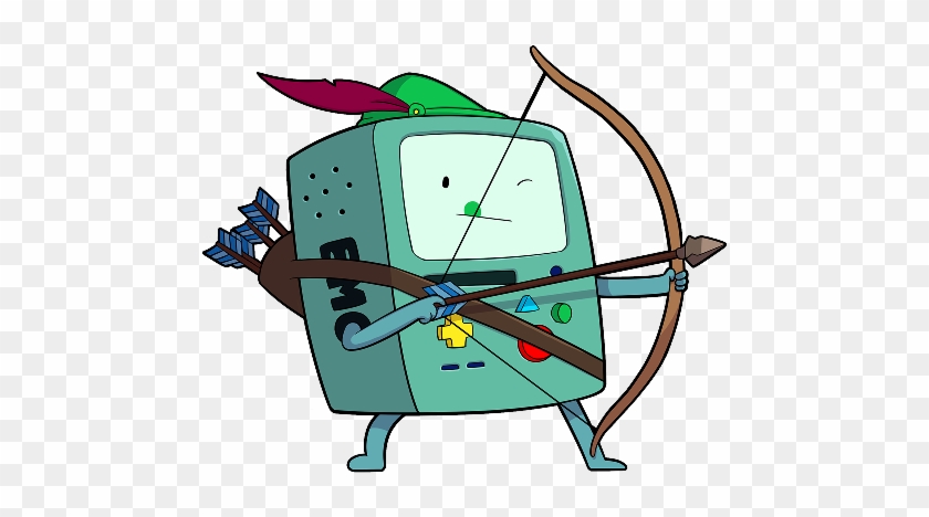 Robin Hood Bmo Detailed - Bmo Adventure Time Robin Hood #738247