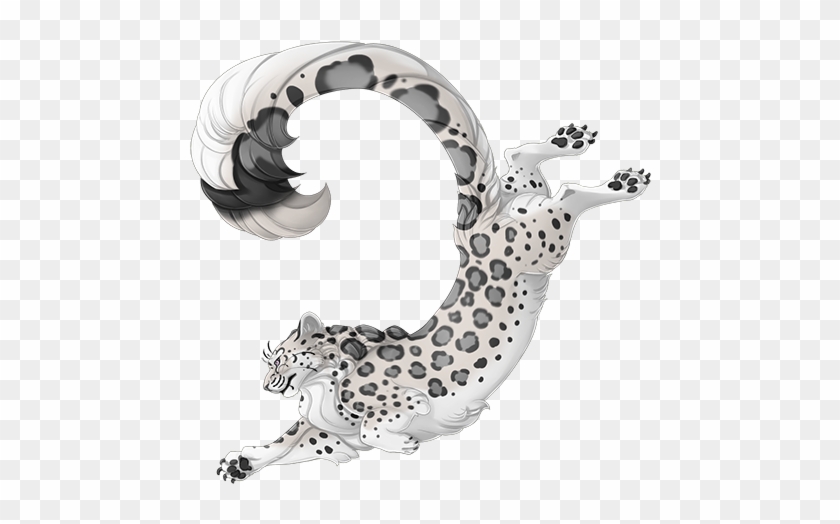 Snow Leopard - Snow Leopard Art Transparent #738242