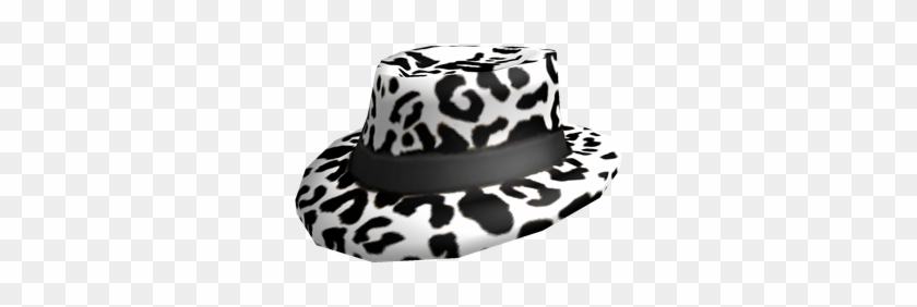 3d Roblox Snow Leopard Fedora Free Transparent Png Clipart - roblox snow kid pants