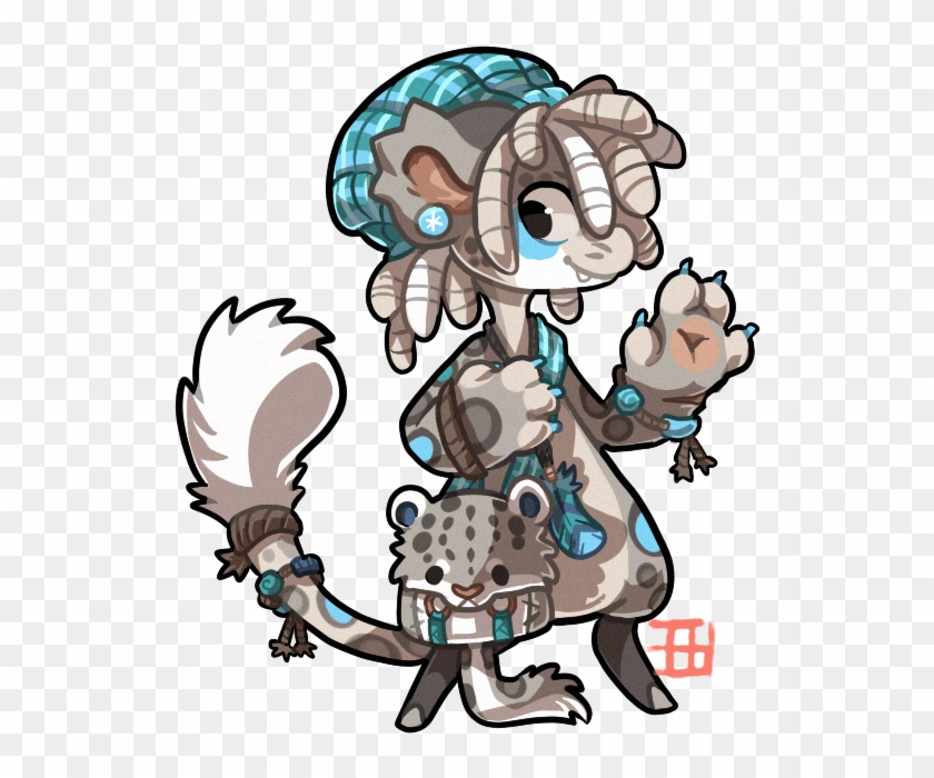 Snow Leopard By Griffsnuff - Cartoon #738270