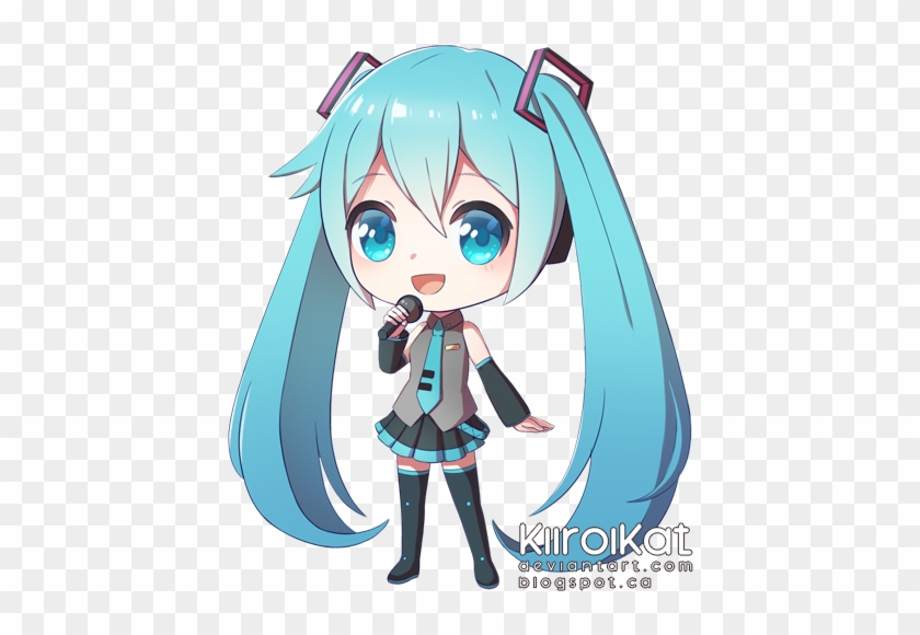 Hatsune Miku Chibi By Kiiroikat - Hatsune Miku #738289