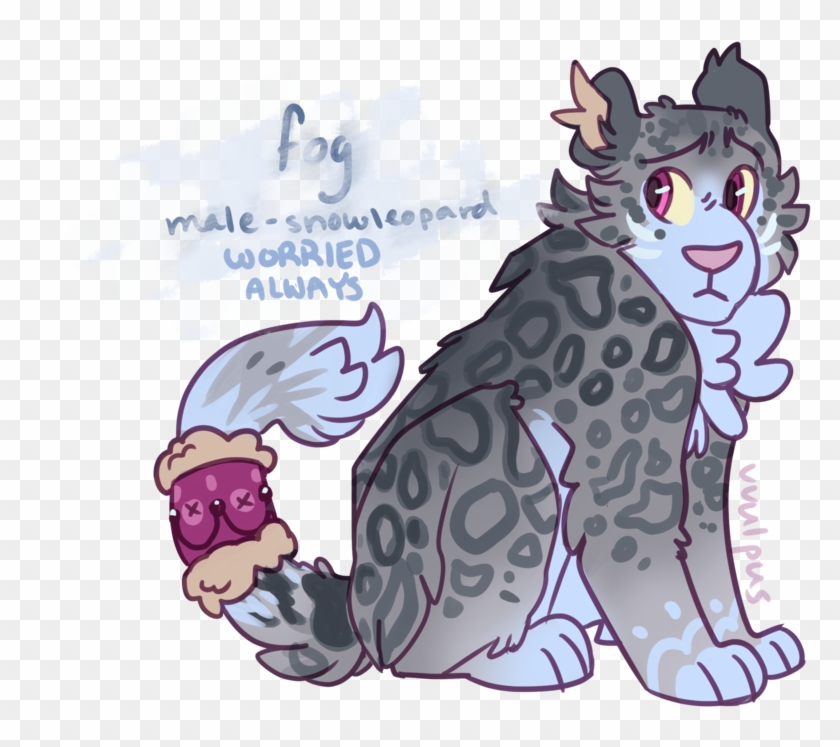 Fog- Snow Leopard Adopt - Cartoon #738343