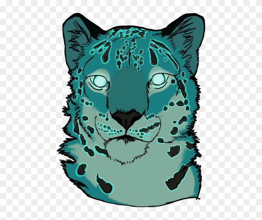 Blue Snow Leopard By Airhead77 - Illustration #738360