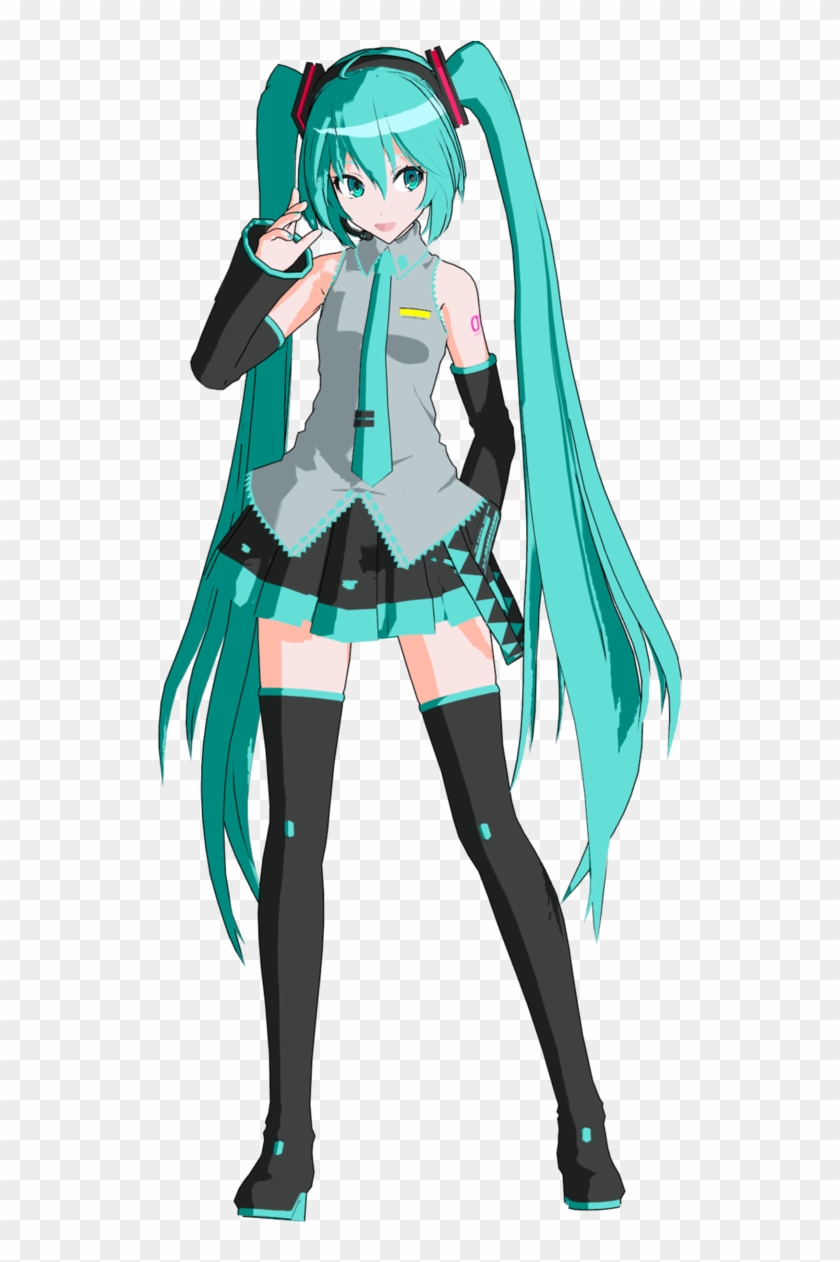 Anime Miku By Amanehatsura - Tda Miku V2 #738370