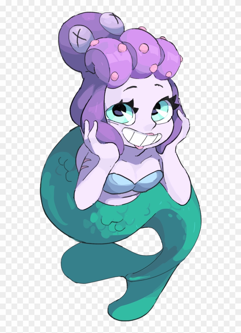 Cuphead Fan Art Drawing - Cala Maria From Cupheads #738392