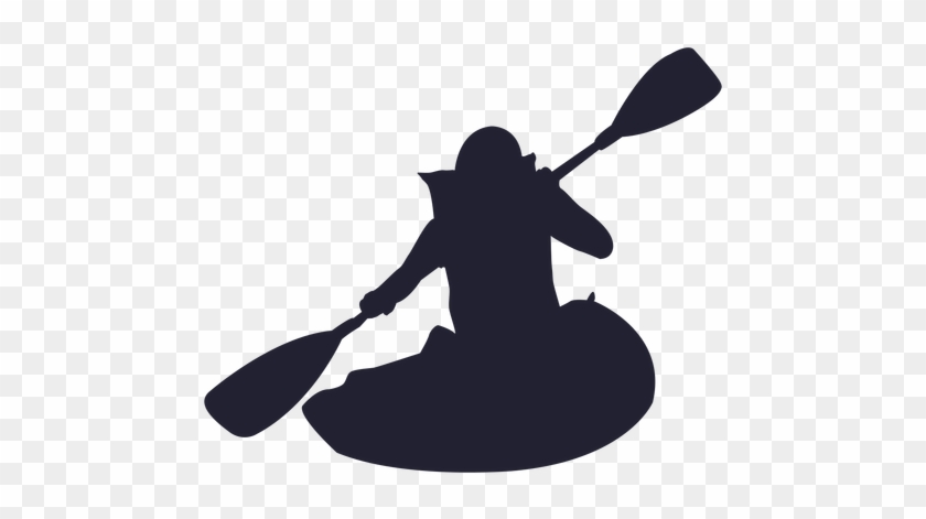 Kayak Clipart Transparent - Kayak Silhouette Png #738454