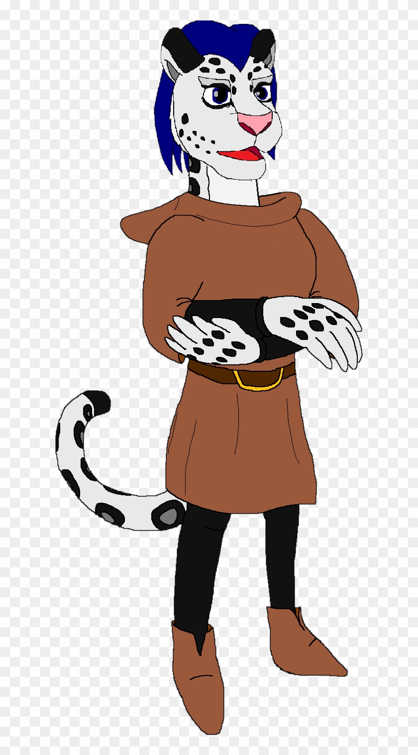 Linde The Snow Leopard By Kylgrv - Cartoon #738461