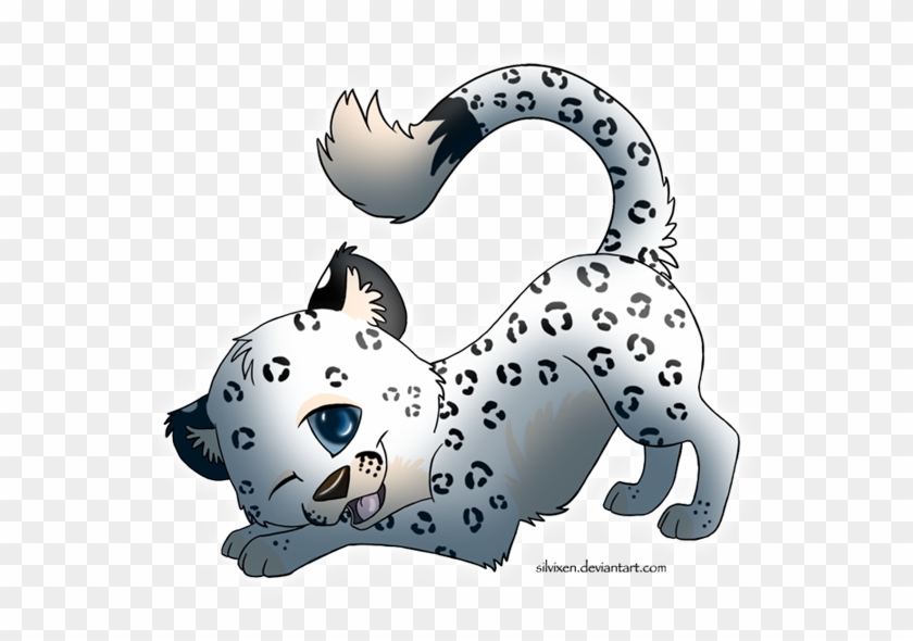 Snow Leopard Clipart - Snow Leopard #738466