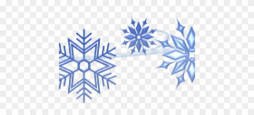 Clip Art Snow Banner - Snowflake Border Clip Art Free #738552