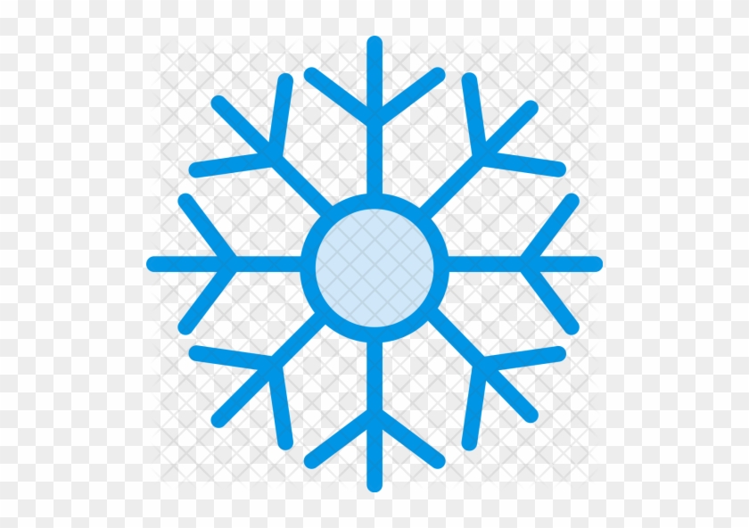 Snow Flake Icon - Snowflake Icon Transparent #738566