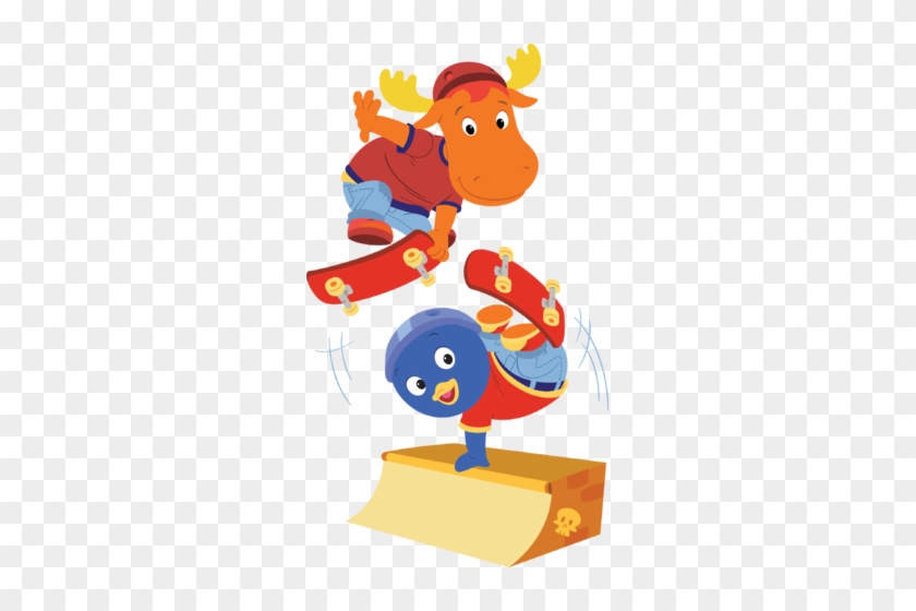 Cartoon Ramp Image The Backyardigans Sport Tacular - Backyardigans Skate #738624