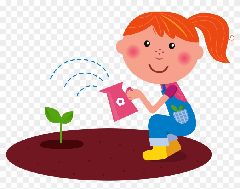 Account Requirements - Niña Regando Plantas #738675